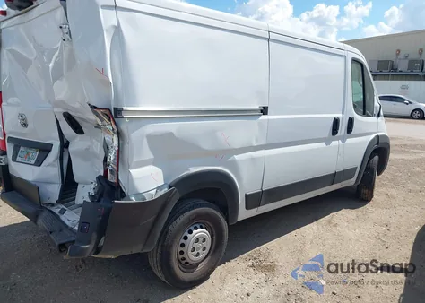 2025 Ram Promaster 2500 Tradesman Low Roof 136 Wb W/Pass Seat из США, поврежденный, VIN 3C6LRVVG9SE513349